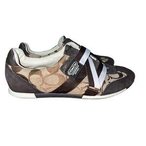 Coach Juli Casual Sneaker Shoes Womens 8M Used Q301